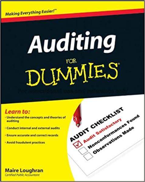 Auditing for dummies / Maire Loughran...