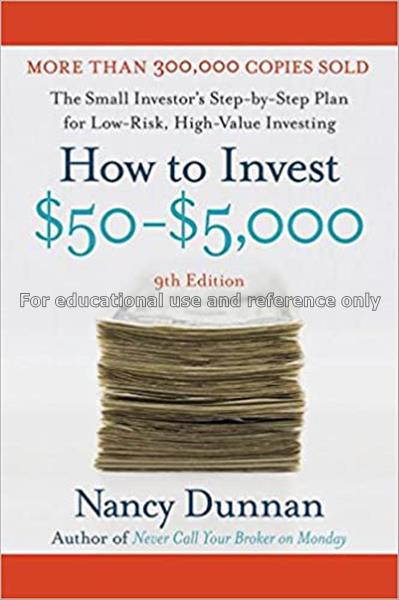 How to invest $50-$5,000 : the small investor’s st...