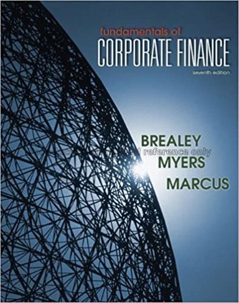 Fundamentals of corporate finance / Richard A. Bre...