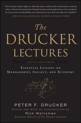 The Drucker lectures : essential lessons on manage...