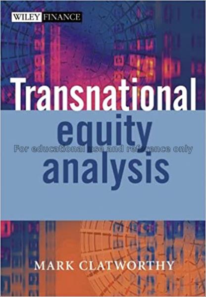 Transnational equity analysis / Mark Clatworthy...