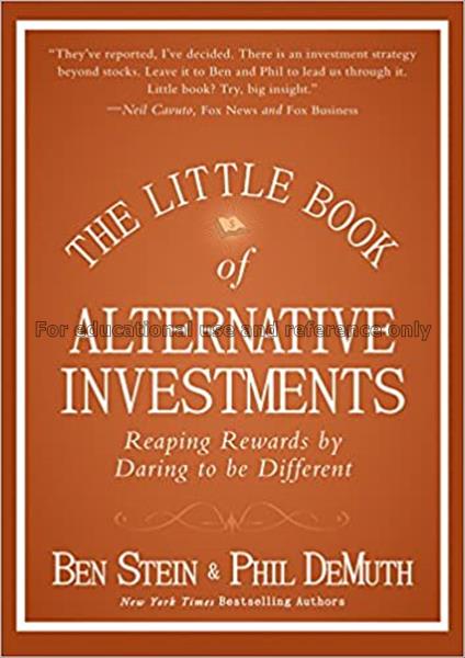 The little book of alternative investments : reapi...