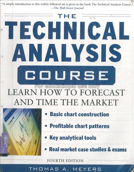 The technical analysis course : learn how to forec...