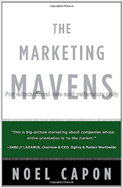 The marketing Mavens / Noel Capon...