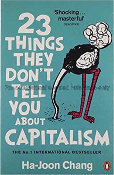 23 things they don't tell you about capitalism/ Ha...