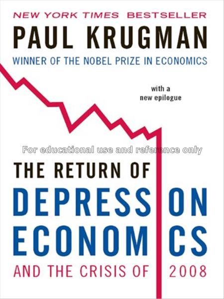 The return of depression economics and the crisis ...