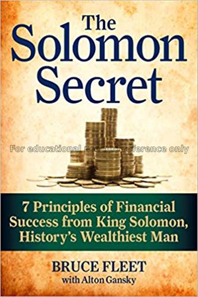 The Solomon secret : 7 principles of financial suc...