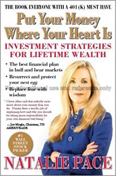 Put your money where your heart is : investment st...