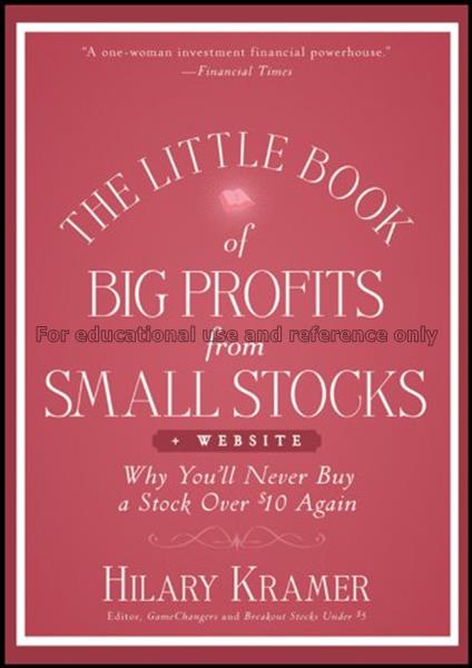 The little book of big profits from small stocks :...