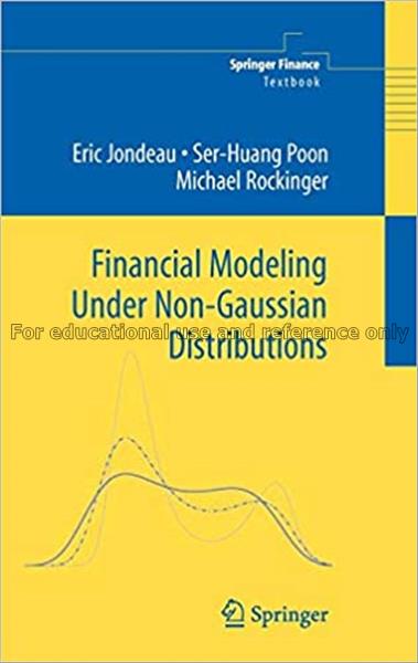 Financial modeling under non-gaussian distribution...