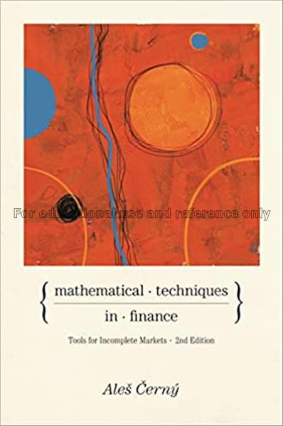 Mathematical techniques in finance : tools for inc...
