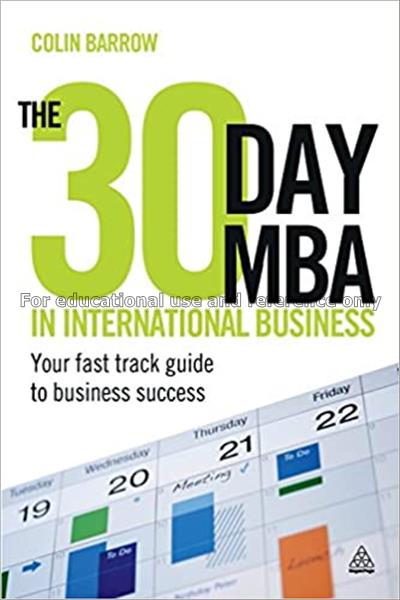 The 30 day MBA / Colin Barrow...
