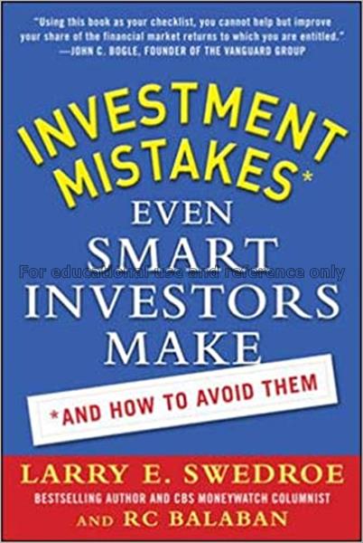 Investment mistakes even smart investors make and ...