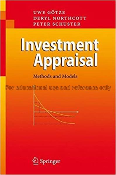 Investment appraisal : methods and models / Uwe Gö...