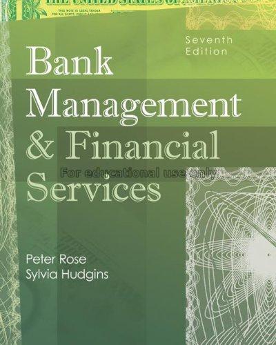 Bank management & financial services / Peter S. Ro...