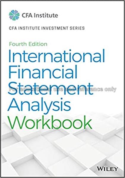 International financial statement analysis workboo...