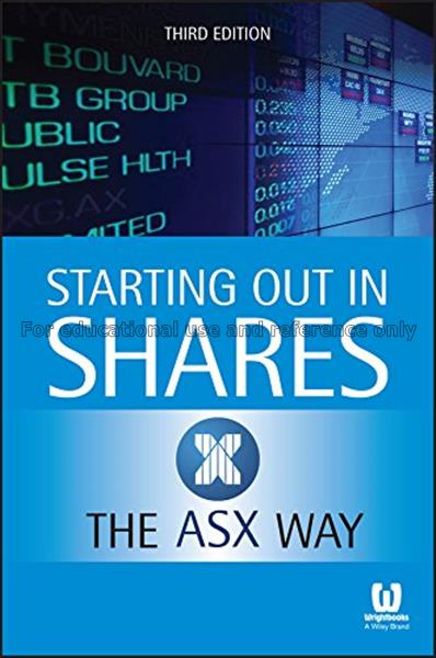 Starting in the sharemarket / Australian Stock Exc...