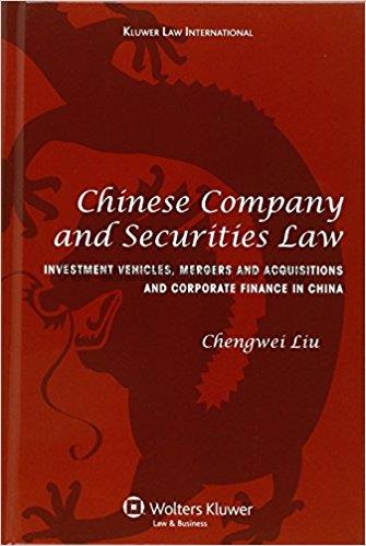 Chinese company and securities law : investment ve...