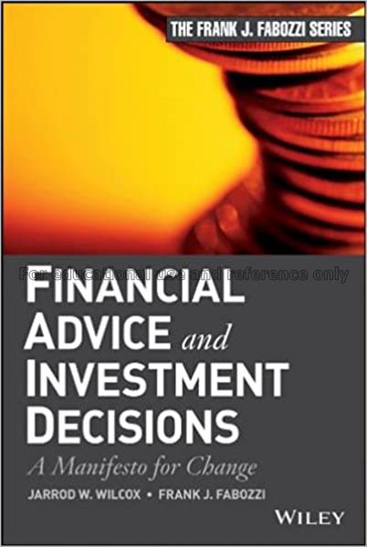 Financial advice and investment decisions : a mani...