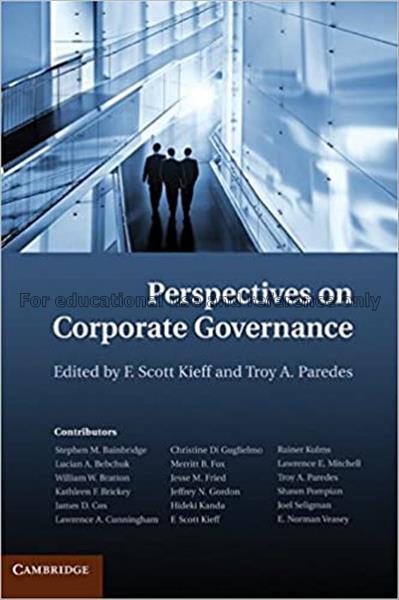 Perspectives on corporate governance / edited by F...