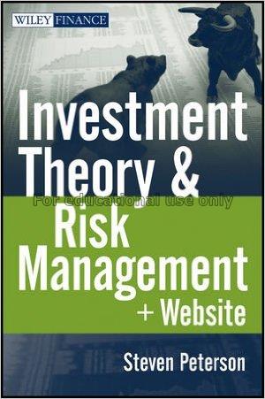 Investment theory and risk management, + website (...