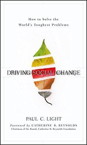 Driving social change : how to solve the worlds to...