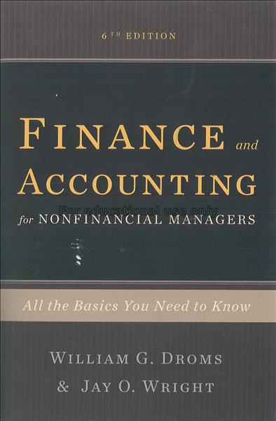 Finance and accounting for nonfinancial managers :...