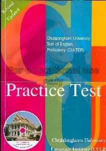 CU-TEP practice test / สถาบันภาษาจุฬาลงกรณ์มหาวิทย...