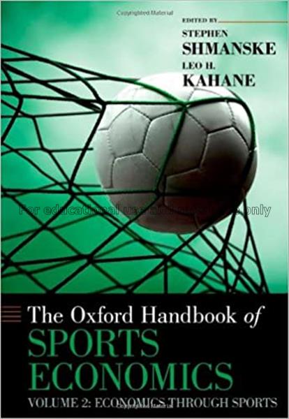 The Oxford handbook of sports economics vol. 2 / e...