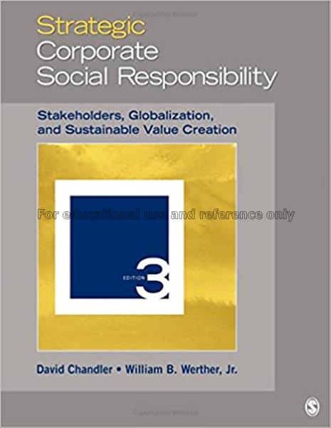 Strategic corporate responsibility : stakeholders,...