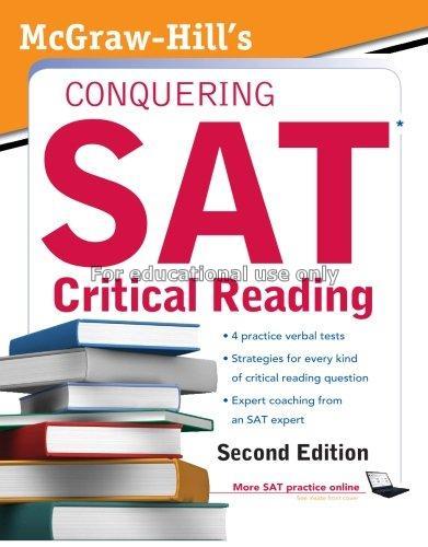 McGraw-Hill’s conquering SAT critical reading / Ni...