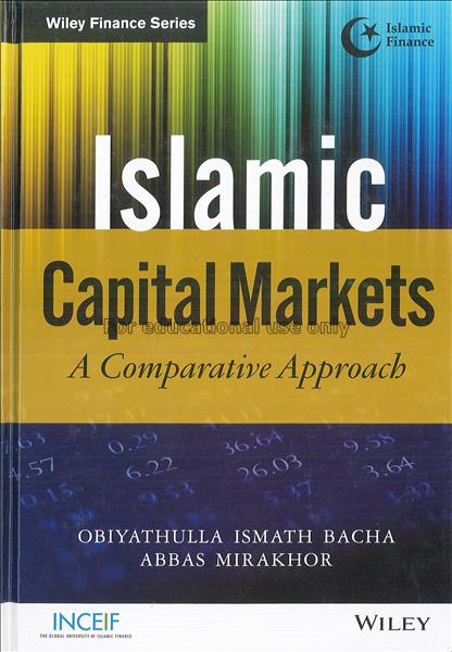 Islamic capital markets : a comparative approach /...