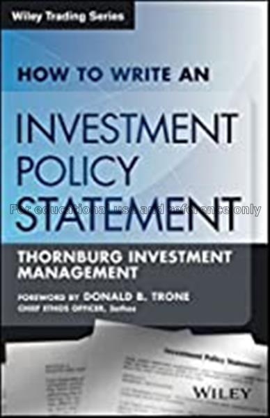 How to write an investment policy statement / Rocc...
