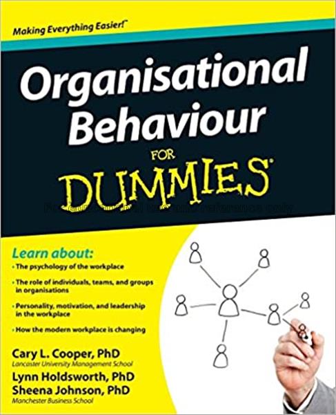 Organisational behaviour for dummies / Cary L. Coo...