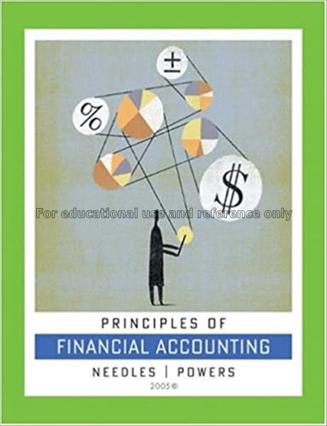 Principles of financial accounting / Belverd E. Ne...