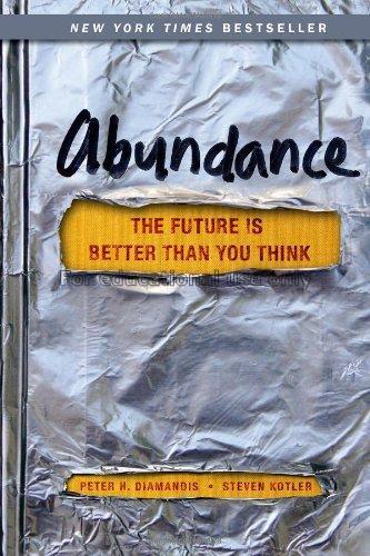 Abundance : the future is better than you think / ...