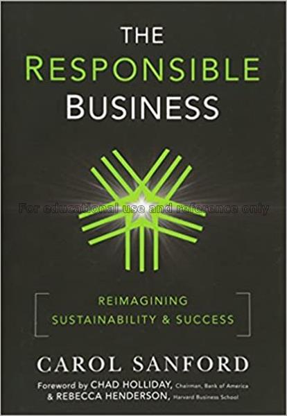 The responsible business : reimagining sustainabil...
