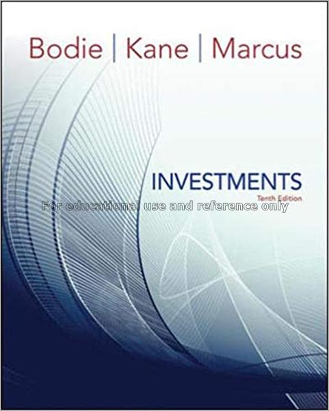 Investments / Zvi Bodie, Alex Kane, Alan J. Marcus...