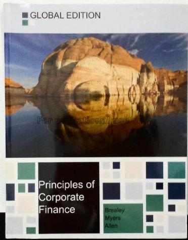 Principles of corporate finance / Richard A. Breal...