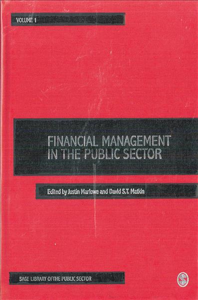Financial management in the public sector : volume...