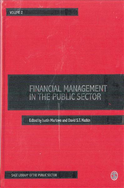 Financial management in the public sector : volume...