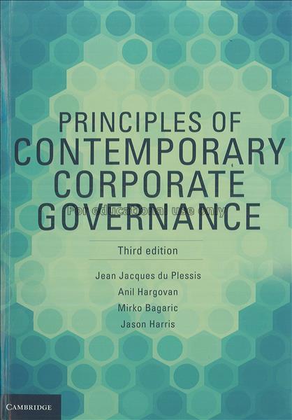 Principles of contemporary corporate governance / ...