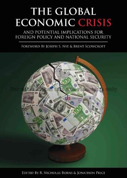 The global economic crisis : and potential implica...