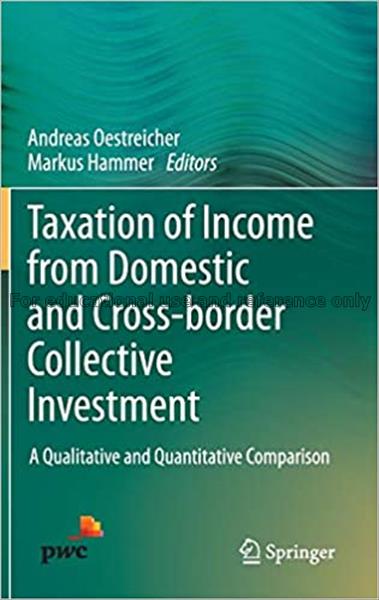 Taxation of income from domestic and cross-border ...