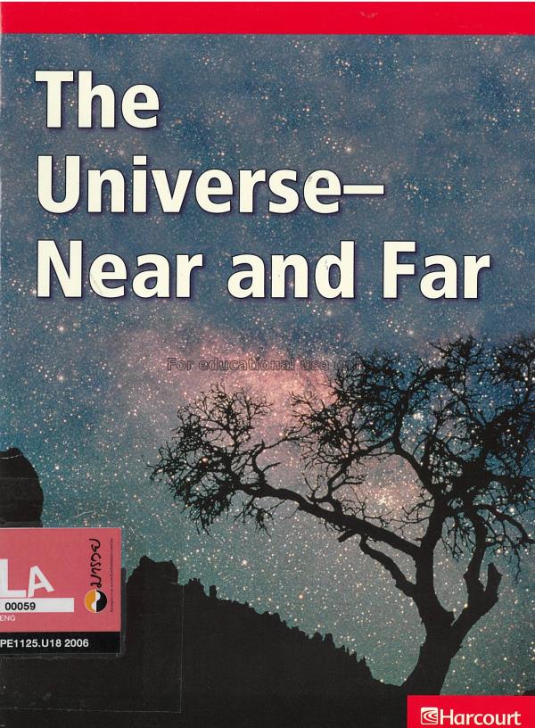 Harcourt school grade 6 book 11 : the universe-nea...
