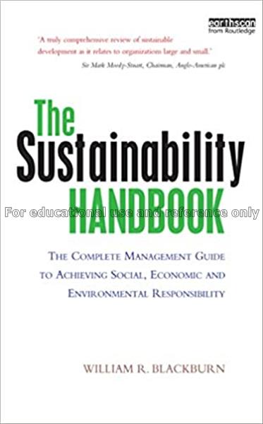 The sustainability handbook : the complete managem...