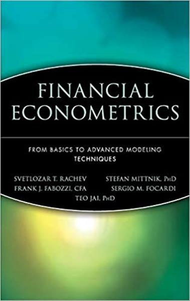 Financial econometrics : from basics to advanced m...