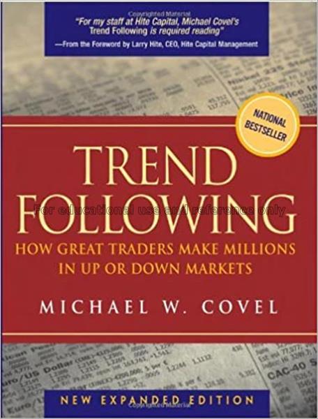 Trend following : how great traders make millions ...