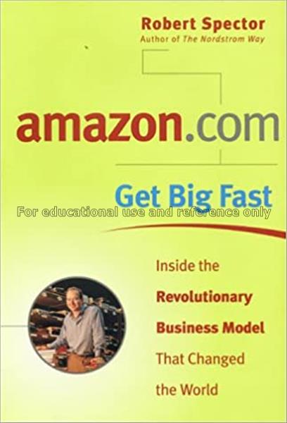 Amazon.com : get big fast / Robert Spector...