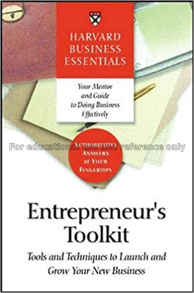 Harvard business essentials : entrepreneur's toolk...